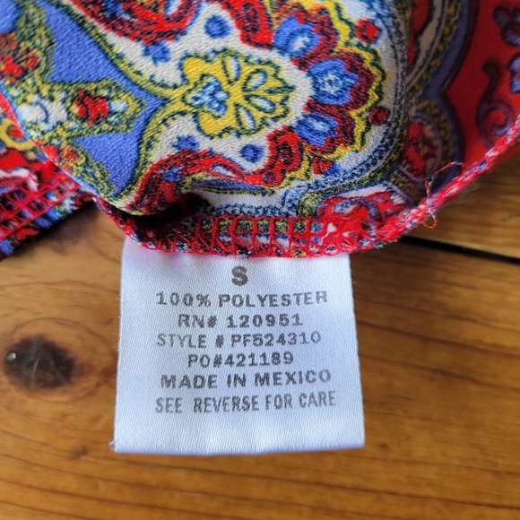 Boho Design Short Sleeve Top - Picture 5 of 5